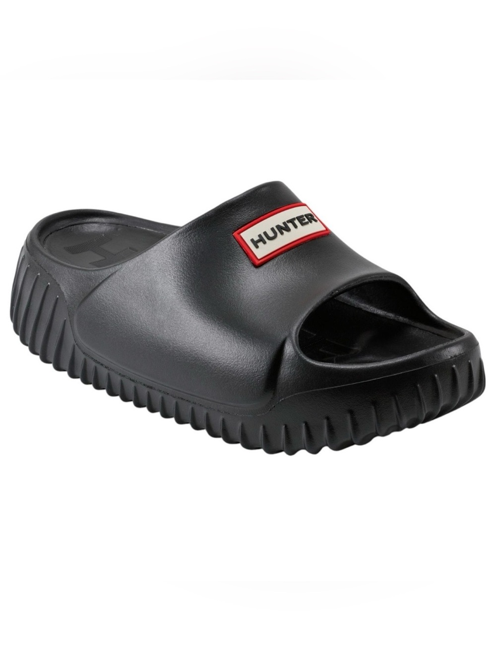Women’s Hunter Faroe Black Slide size 11